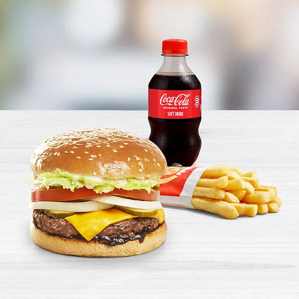Menu Hamburger com Queijo