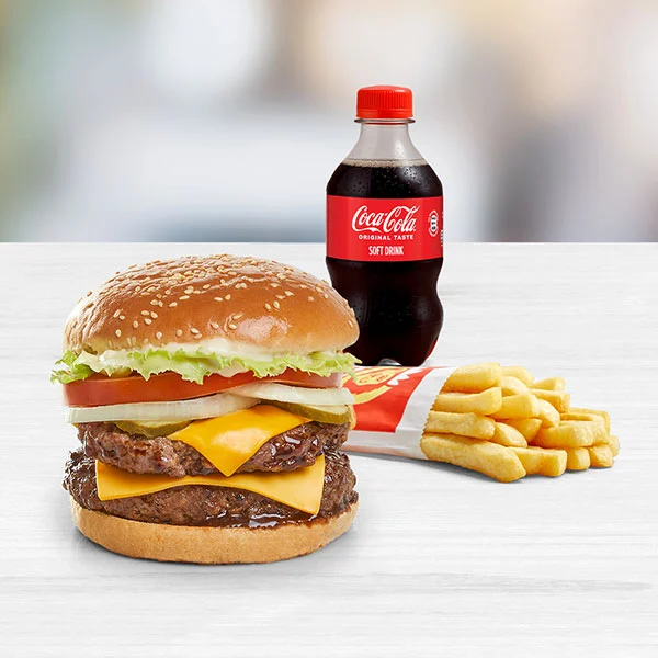 Menu Duplo hambúrguer